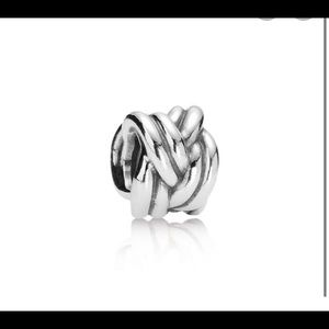Authentic Pandora “Forget Me Knot” Charm